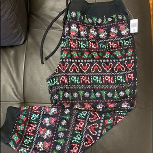 Disney Minnie Mouse Christmas Jogger pants✨